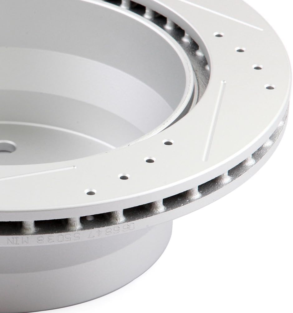 ECCPP 55038 2pcs Rear Vented Disc Brake Rotors Fit For Chevrolet For Blazer 1997-2005,For Chevrolet For S10 1998-2004,For GMC For Jimmy 1997-2005,For GMC For Sonoma 1998-2004