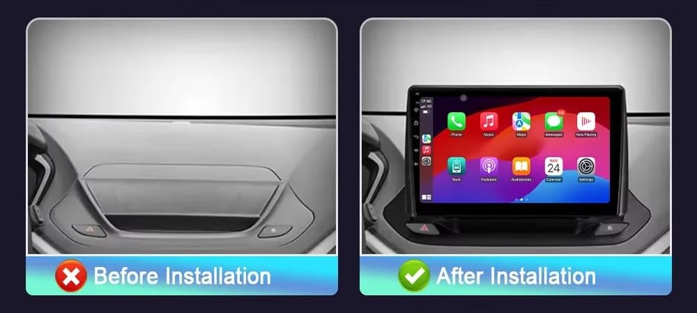 Wyświetlacz Carplay dla Chevrolet Menlo 2020-2022 Z Bluetooth/Fm/Aux; Obsługa Mirror Link Nawigacji Gps Sterowania Głosowego, 8 Rdzeń 8G+256G