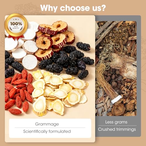 Ginseng Five Treasure Kidney Tea, Natural Cleanse Tea with 5 Precious Ingredients, Kidney Cleanse Detox & Repair for Men & Women, Chinese Herbal Tea Bags(10g x25pcs)