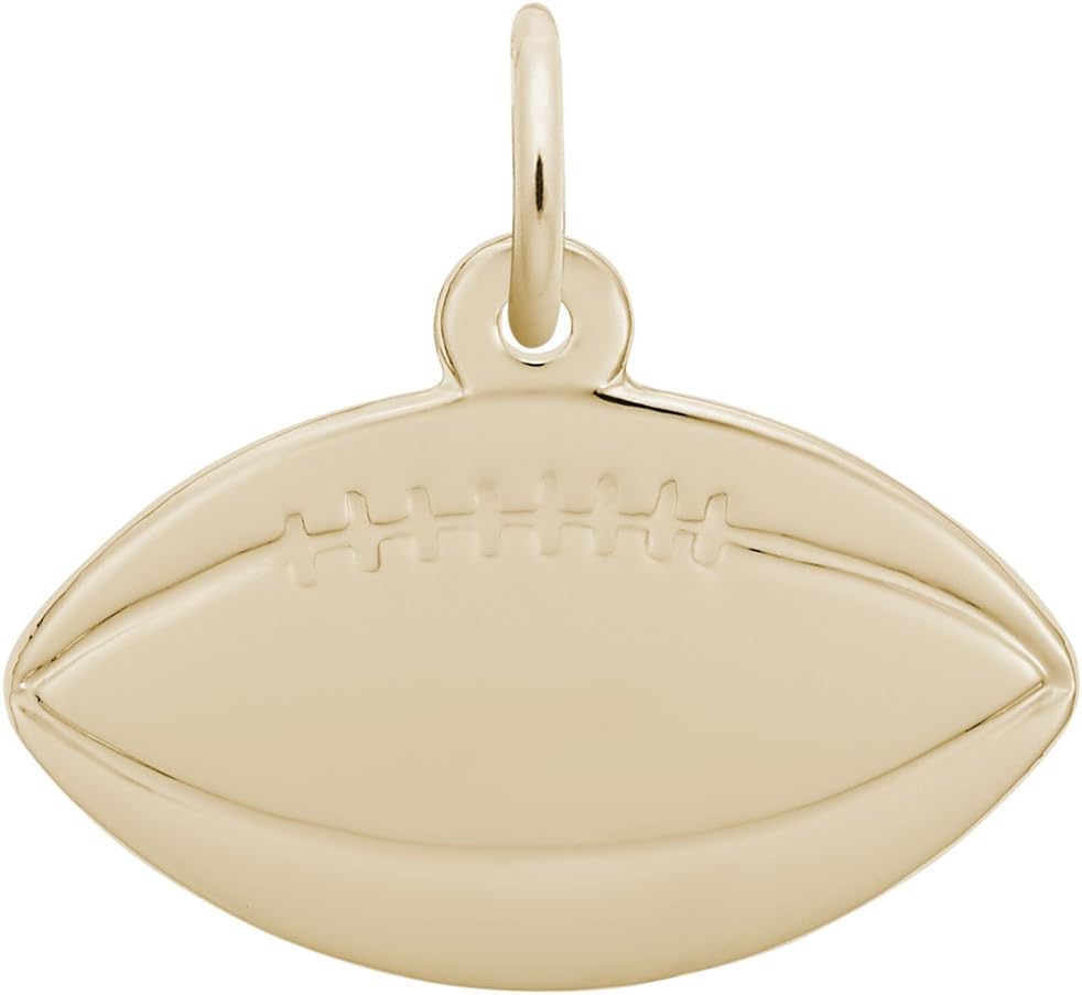 Football Charm, Charms for Bracelets and Necklaces