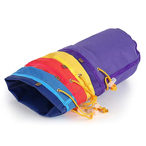 Bedler 4 Stück/Set 1 Gallone Mesh-Beutel Blasensack Herbal Ice Essence Extractor Kit Set mit 4 Stück Micron Bag Drawstring Bags Extraktionsbeutel mit Drucksieb und Tragetasche Filtersack Cover