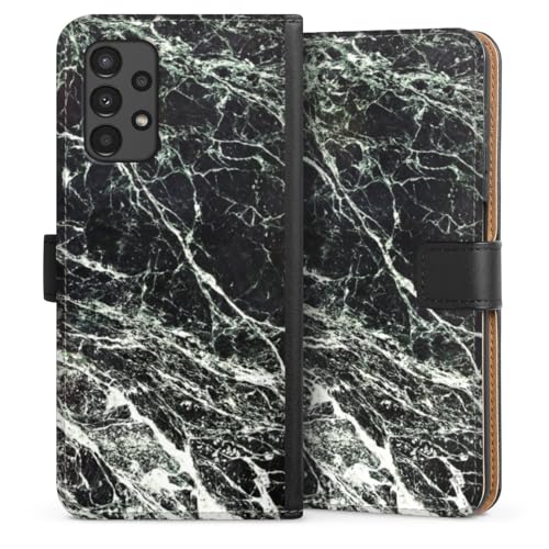 Etui magnetique Galaxy A13 4G DeinDesign anti rayures style marbre premium