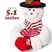 D-FantiX Christmas Curtain Buckle Tieback Set of 2, Santa Snowman Curtain Tiebacks Holdback Fastener Buckle Clamp Window Decorations Wine Bottle Topper Christmas Ornaments Home Holiday Décor 2025