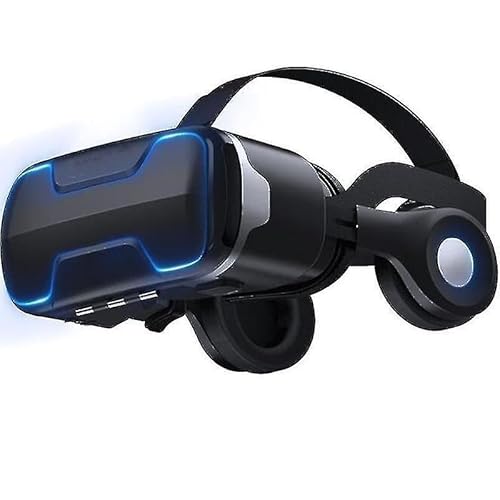 Drumstone 3D Virtual Reality VR Glasses Audio Headset – 360 ° 3D Space Immersion Experience Adjustable VR Glasses_M67