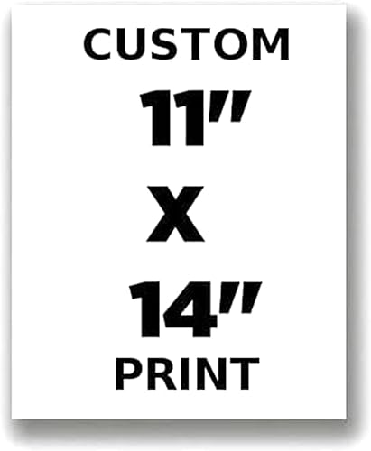 Decoración del hogar - Sube tu imagen/foto - Impresión personalizada de foto a póster - Crea tu propia impresión artística de pared - 11 x 14