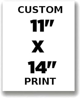 Home Decor - Upload Your Image/Photo - Custom Personalized Photo to Poster Printing - Create Your Own Wall Art Print - 11x14 inches