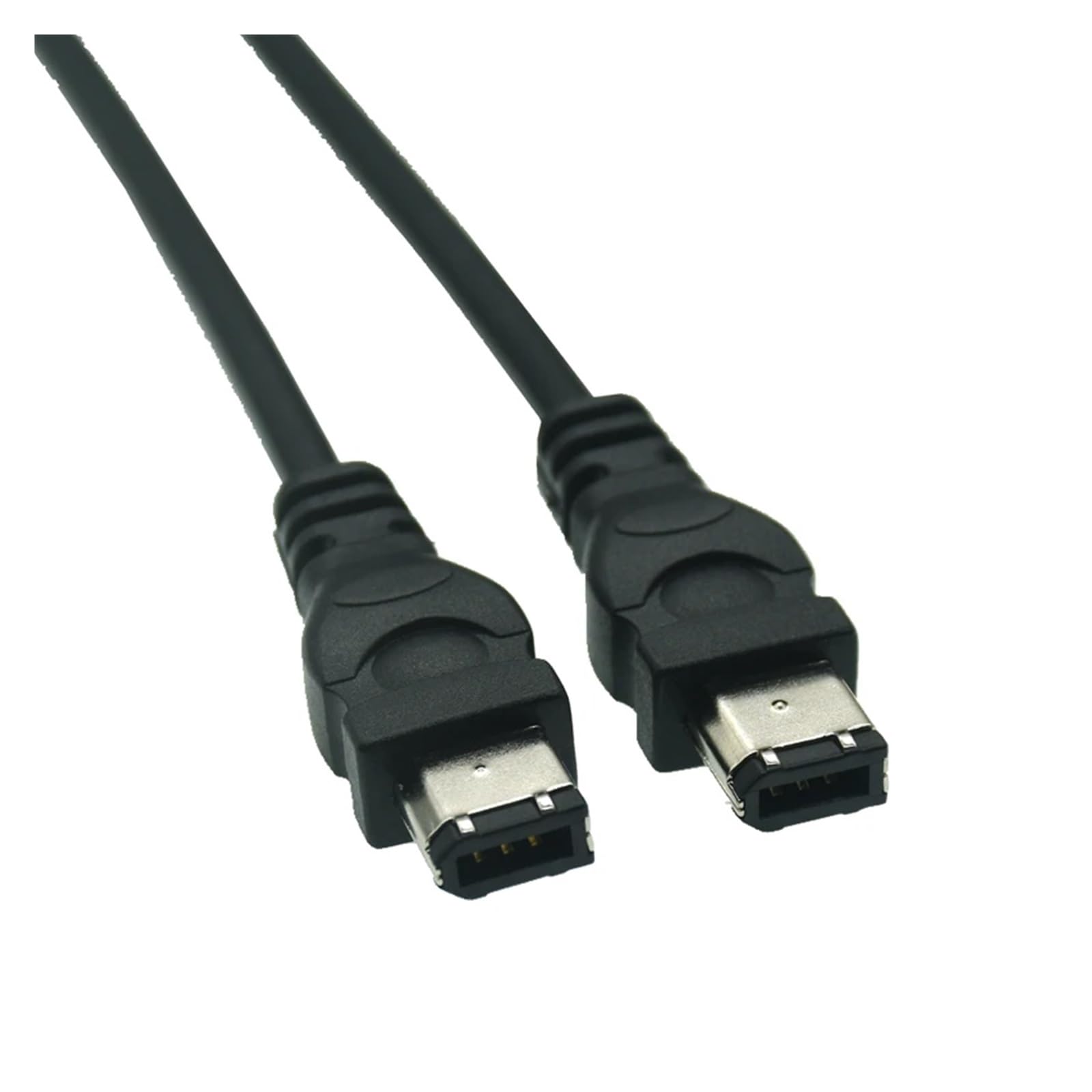Cable FireWire 400-6-6 de 6 pines a 6 pines IEEE 1394 negro (3 m)