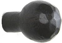 Vista 2 de Perilla rústica de hierro forjado martillado HK0 (cera natural)