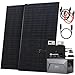 Produktbild Solarway® 1000W Balkonkraftwerk mit Speicher 800W komplett Steckdose - neuester 800 Watt Wechselrichter - 1,6 kWh Anker Solix 1-500W Solarmodule & Envertech & Anker
