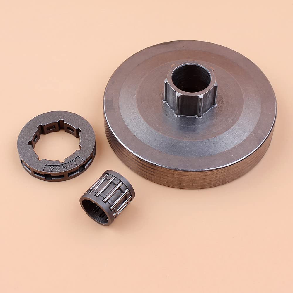 Kit Roulement à Aiguilles Pignon Tambour Embrayage 325'' 7T - Compatible 4500/5200/5800 Tronçonneuse