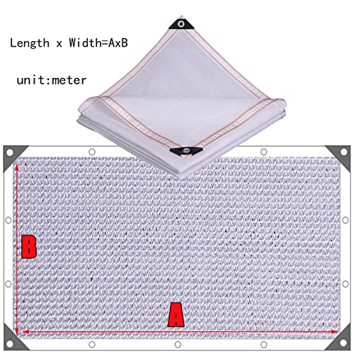 Filet solaire pour abriter une terrasse extérieure grand format 5 x 8 m