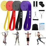 Tu gimnasio móvil: simplemente coloca las bandas elasticas en la bolsa de almacenamiento y podrás entrenar en cualquier lugar, ya sea en casa, en el gimnasio, en el hotel o al aire libre. Estas bandas de fitness no solo son un equipo de fitness ideal para el hogar, sino también un asistente de fitness completo que puedes llevar contigo a cualquier lugar. Simplemente combínelo con una barra de dominadas, una máquina de ejercicios u otro objeto resistente para transformar instantáneamente su entorno en un gimnasio.