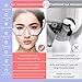 Johncase Under Eye Massager 3D Vibration Advaned Eyes Beauty Dark Circles Relaxing Eye Bevice Portable for Improvement Eyecare Glasses for Relaxtion