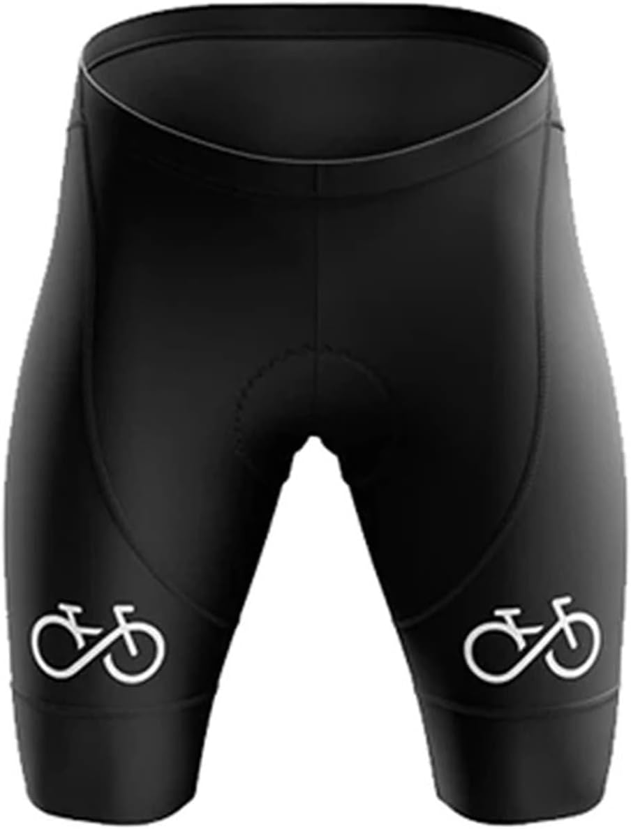 Padded Cycling Shorts Men Women,Bike Shorts Padded Women's Pro Team Cycling Shorts Clothing MTB Road Bicycle Pants Gel Fashion Bike Underpants