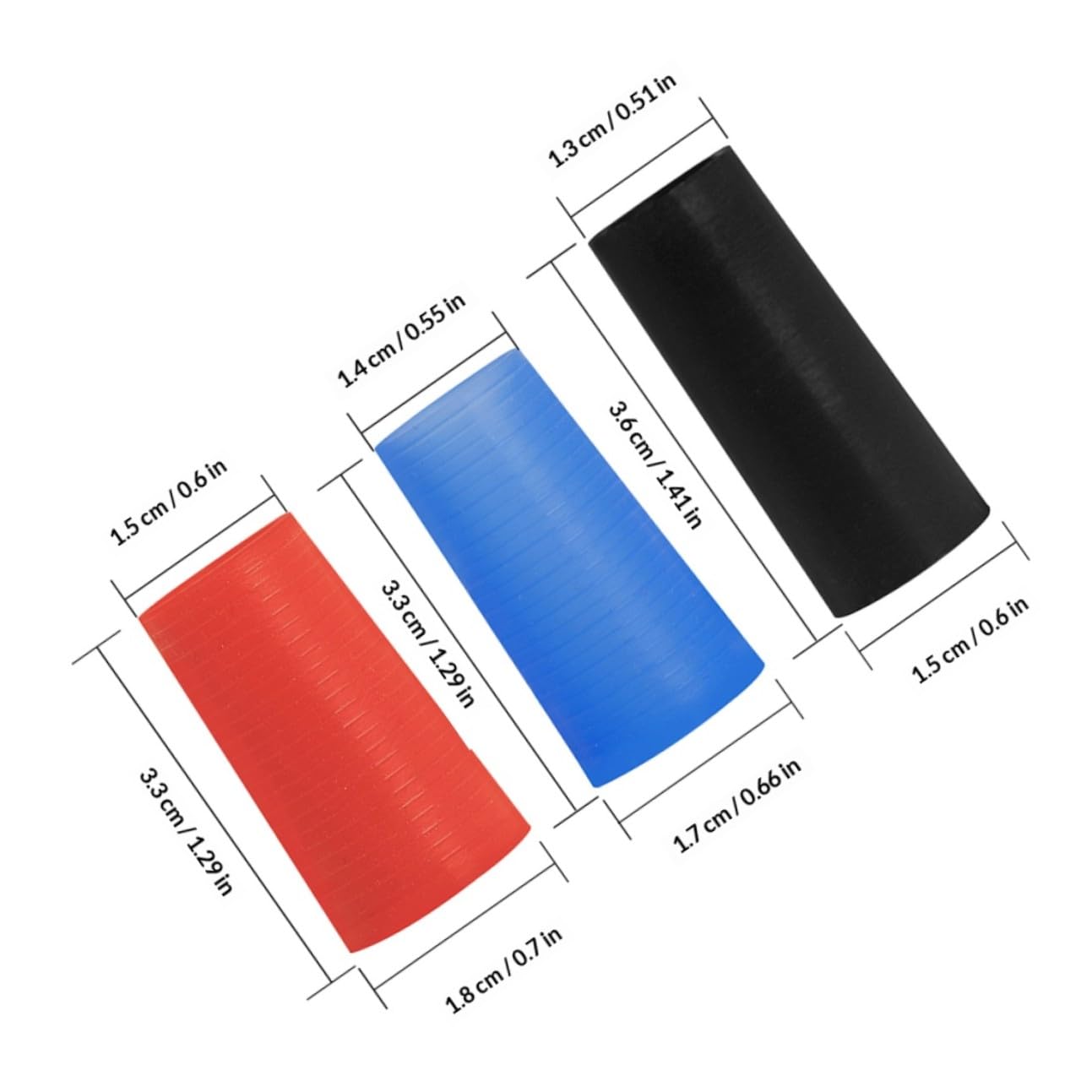 Alipis Manchons en Silicone Léger Lot de 3 Lisse Accessoires de Rechange pour Cou de Saxophone Alto et Ténor pour Instrument de Musique