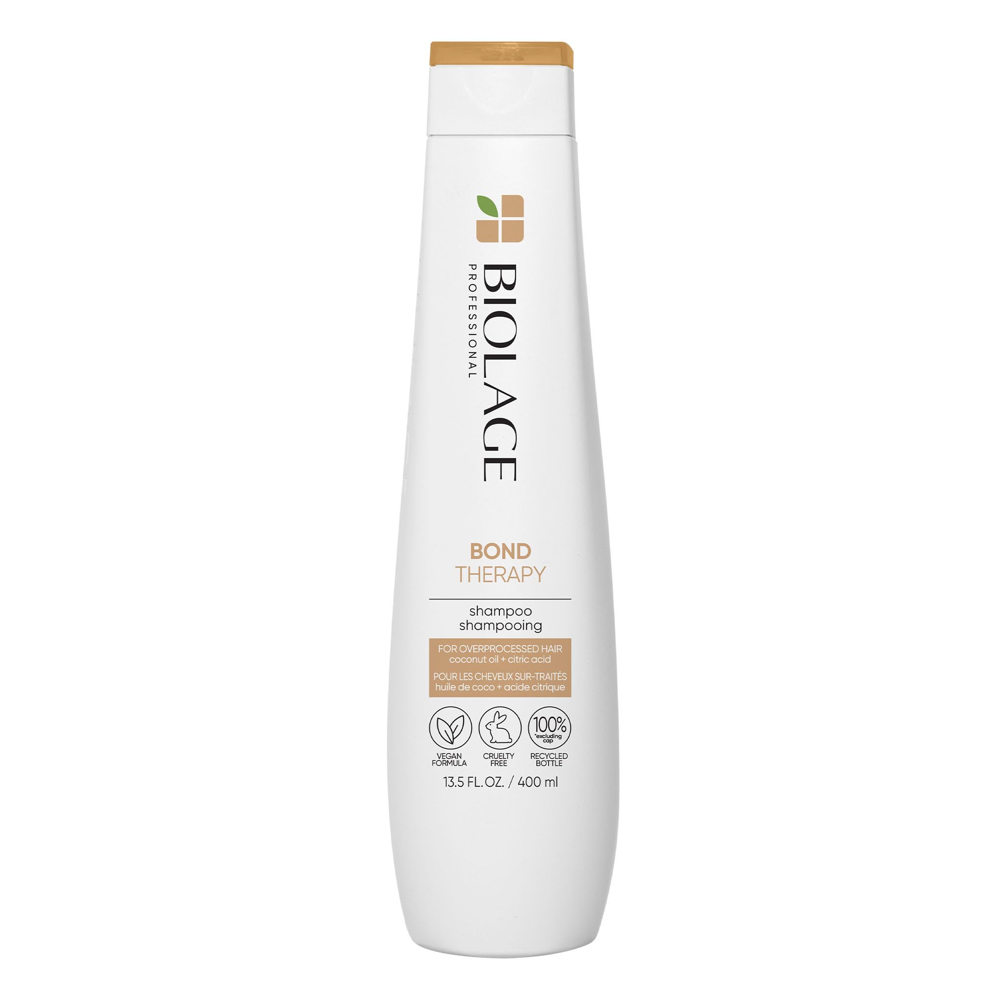 BiolageBond Therapy Shampoo - Builds Bonds & Reduces Breakage, Paraben & Sulfate-Free, Salon Professional ConditionerCradle to Cradle CertifiedCradle to Cradle CertifiedCradle to Cradle Certified
