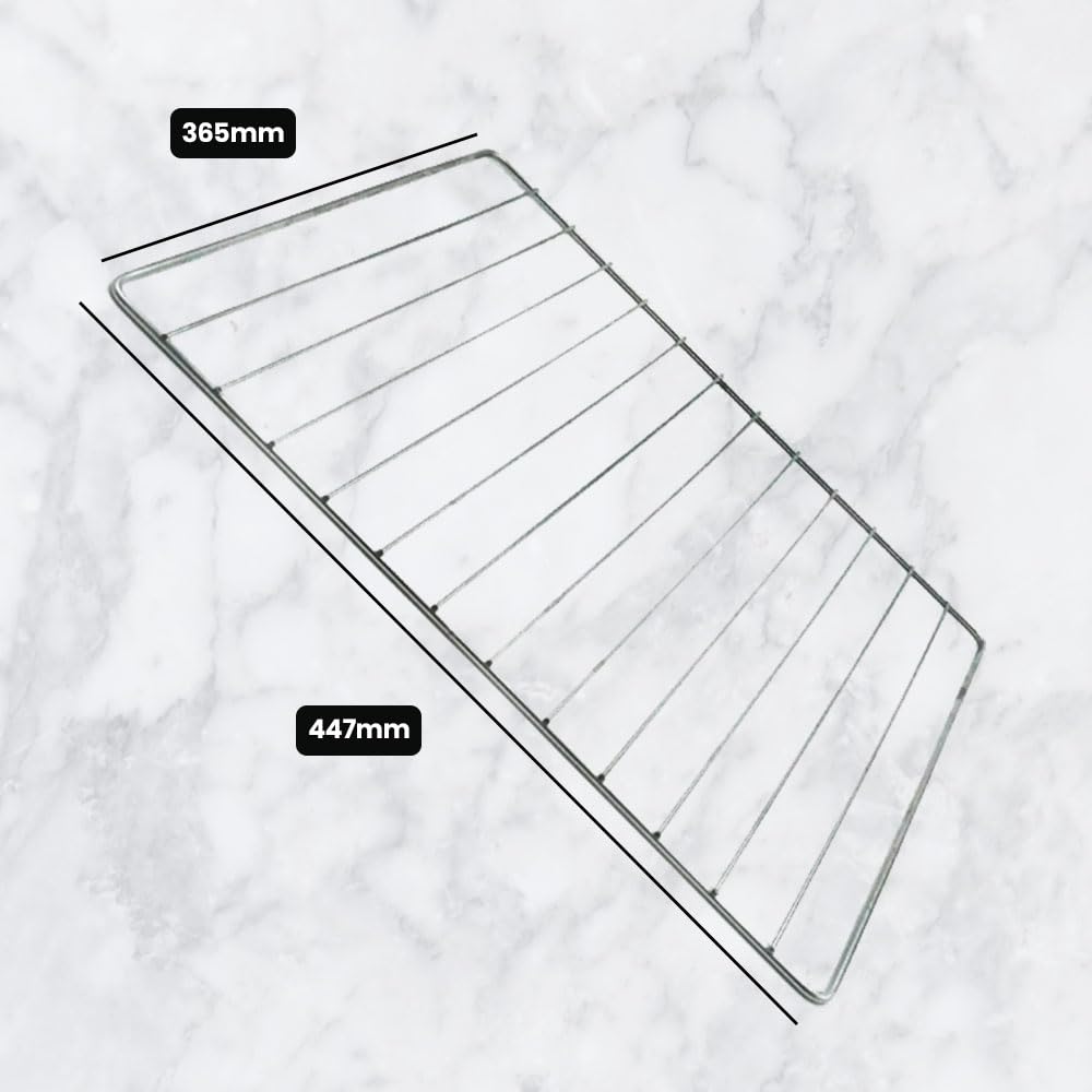 Anakel Home Backofenrost/Ofengitter Universal – 447 x 365 mm – Ersatzteil kompatibel mit allen Marken und Modellen – Backofen Gitter robust und langlebig – Originalcode C0081578