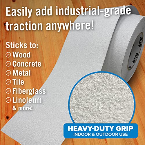 Image of Anti Slip Tape for Outdoor Stair Treads, Non-Skid Grip for Stairs