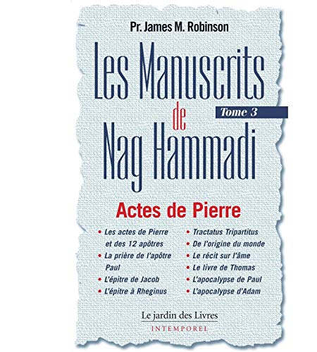 Télécharger Les Manuscrits de Nag Hammadi : Tome 3, 