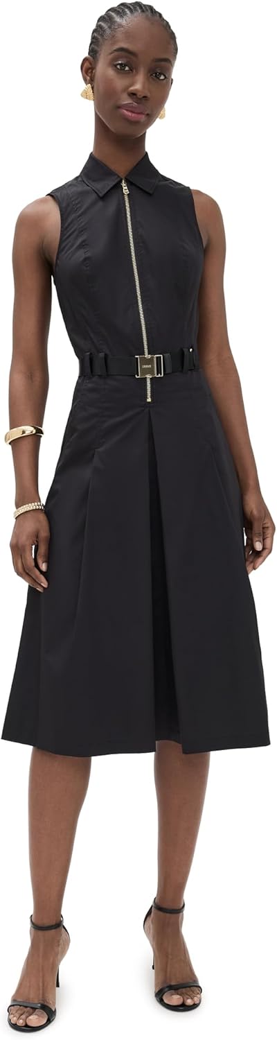 L'AGENCE Women's Kylo Belted Shirt Dress