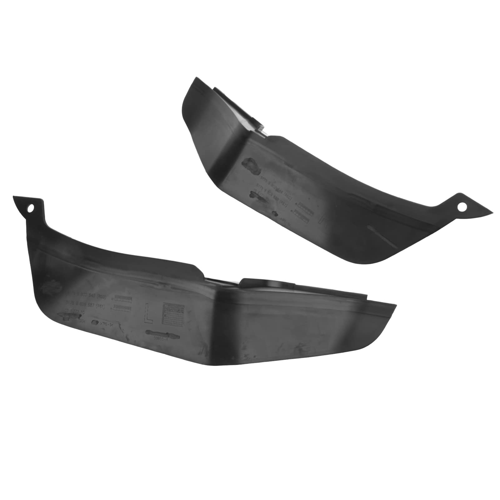Pair Front Bumper Splash Guard Lower Pressure Lip 51119802643 Replacement for John Works Paceman Base