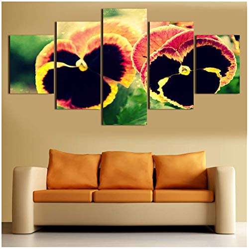 Toile art HD La Fleur pour créer une ambiance sereine et contemporaine dans votre salon