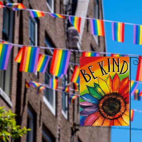 Drapeau extérieur Be Kind Pride pour propager la bienveillance - 3