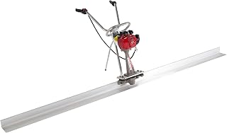 1.4HP Concrete Power Screed with 10ft | Vibrating Screed Concrete Tool 8000RPM with Adjustable armrests and brackets for Construction