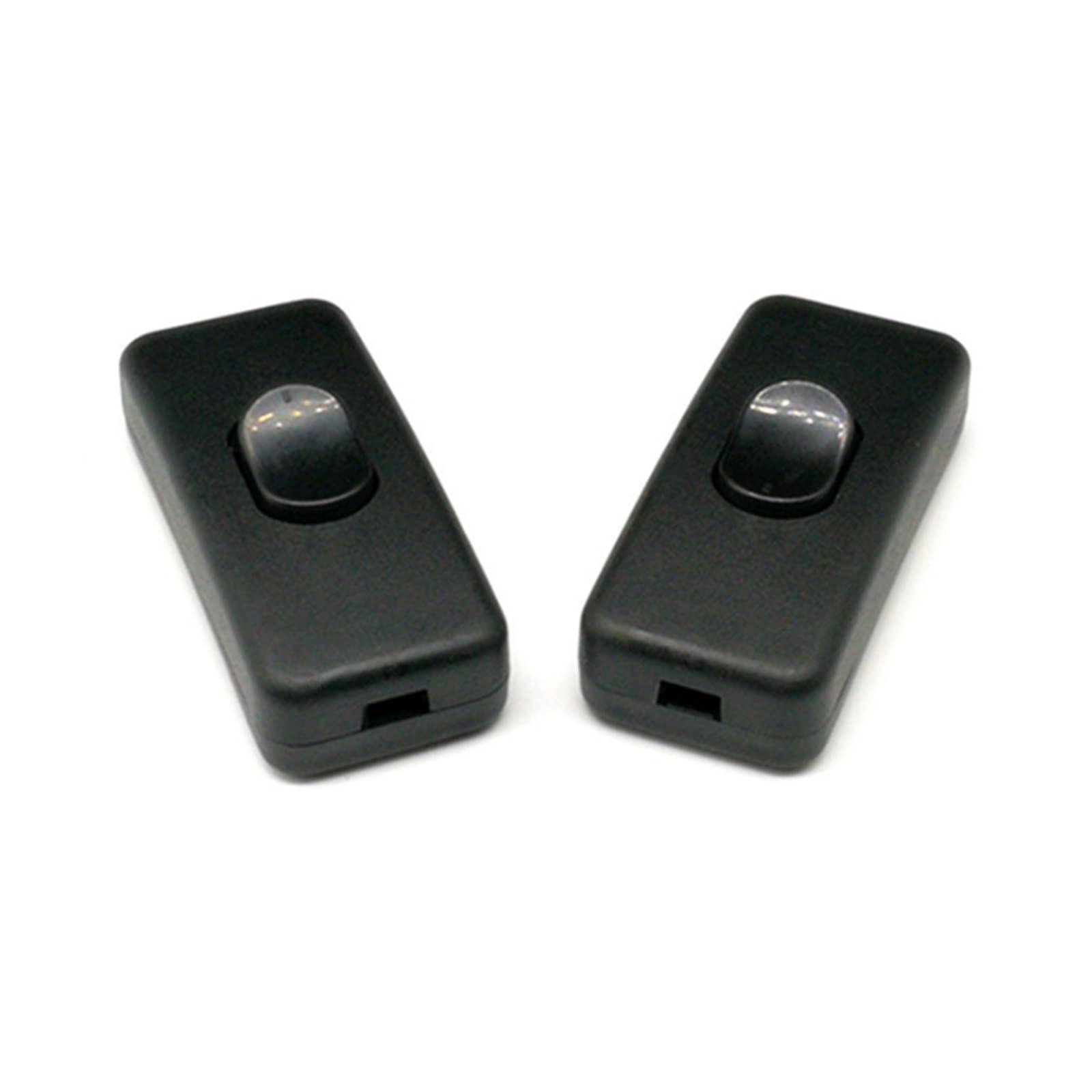 Interruptor 303 de medio recorrido negro con 5 botones basculantes para repuestos 4