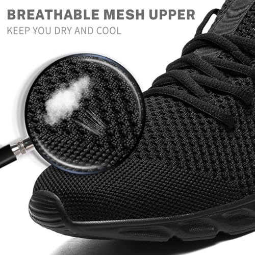 Men's Running Shoes Slip On Walking Comfortable Tennis Breathable Non Slip Athletic Gym Workout Cross Training Fashion Sneakers2