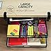 Homeify Under Desk Drawer Organizer Clamp-On, Mesh Metal Drawer Attachment, 2 Drawer Slide Out, On Or Under Desk Organizer For Office Supplies & Home Essentials (2 Drawers)