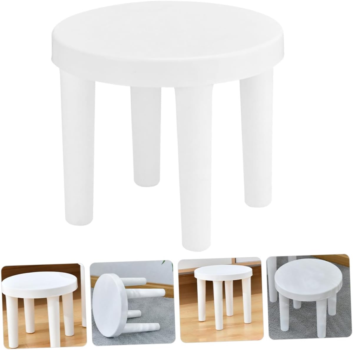2pcs Boy Girl Step Stool Non-Slip Small Footstool for Bathroom Bedroom and Living Room Use Lightweight and Practical Kindergarten Stool for Boy Girl