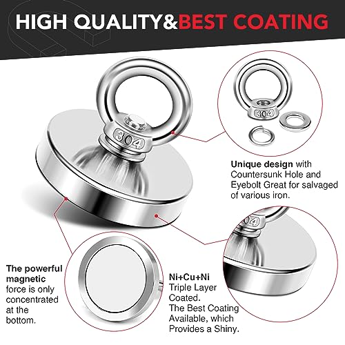 Diymag DHDL50MM Strong Neodymium Fishing Magnets thumb #3