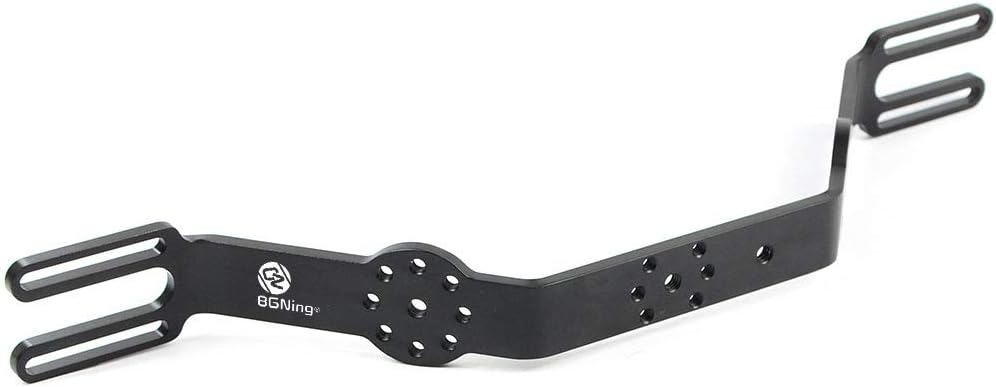 BGNing Aluminium Alloy Handheld Stabilizer Tray Bracket for Underwater Camera Housings (Handle Extension)
