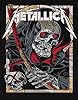 Metallica T Shirt Death Reaper Band Logo Official Mens Black M #3