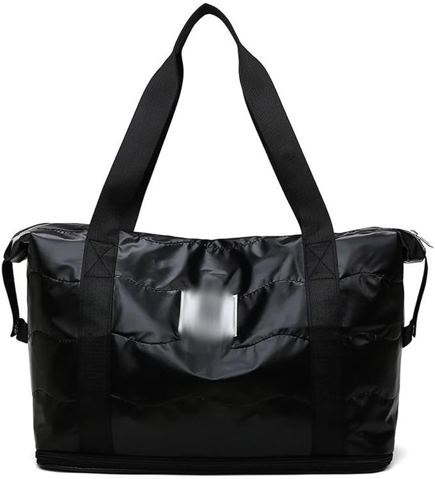 スペースコットントラベルバッグ 調節可能 ファッション キャビントート ハンドバッグ キャリーオン ラゲッジ 防水 フィットネス シ