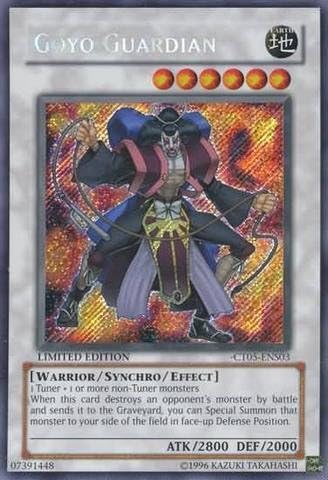 Yu-Gi-Oh! - Goyo Guardian (CT05-ENS03) - 2008 Collectors Tins - Limited Edition - Secret Rare