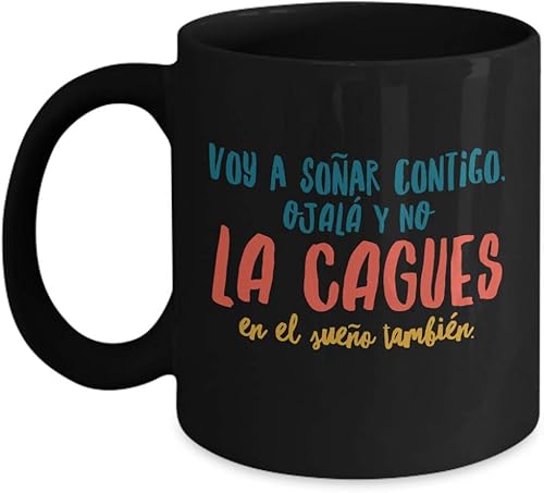 Miniatura 3 de Taza de Café Cagues Vaso, taza café divertidas, tazas personalizadas, taza de café inspiradoras, taza con mensajes positivos.