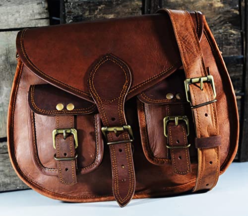Satchel And Fable Leather Purse Cross Body Shoulder Women Handbag I Pad Bag #TOP5