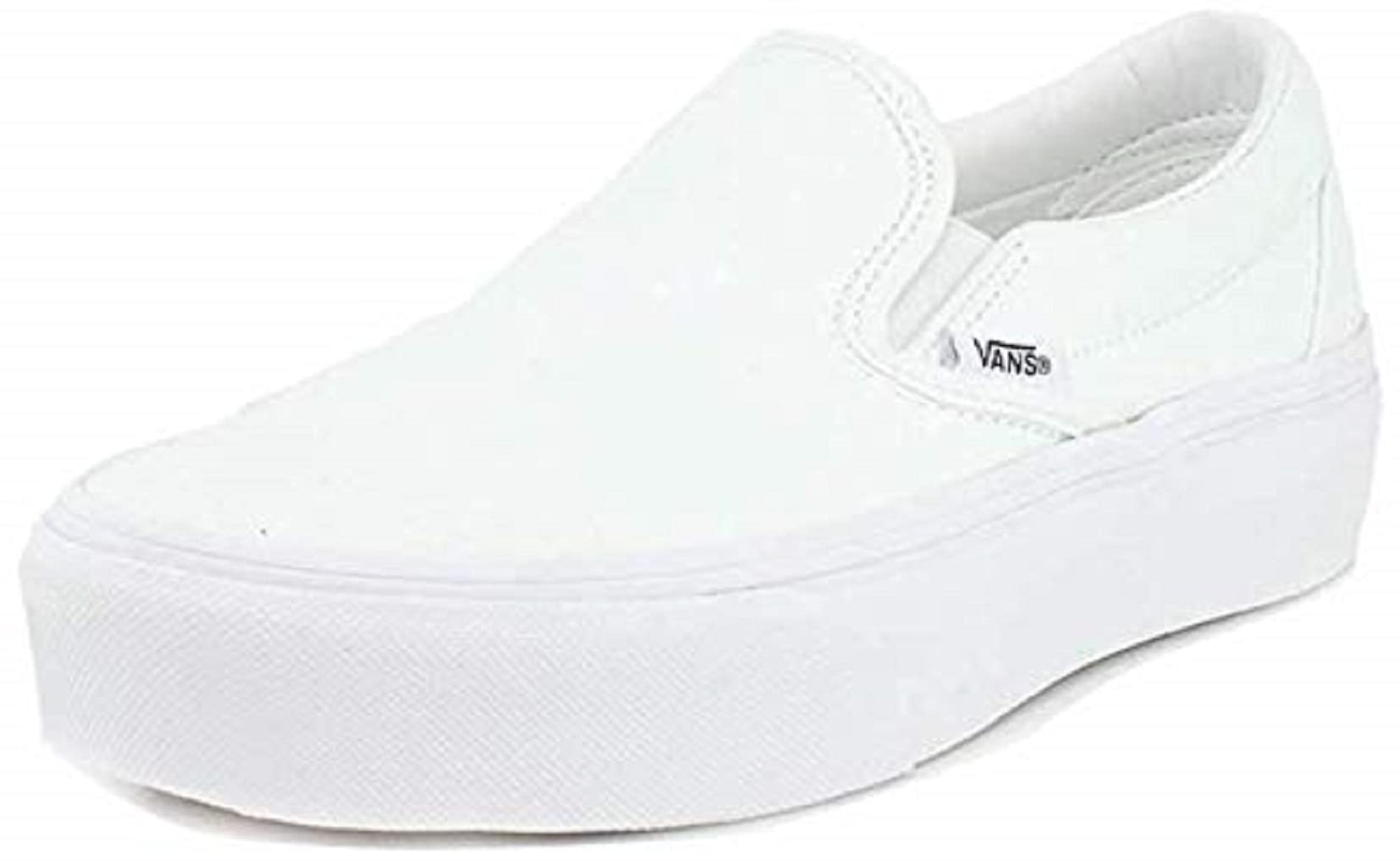 Vans VN0A3JEZW001-090, Zapatillas Unisex Adulto, Weiß, 42 EU