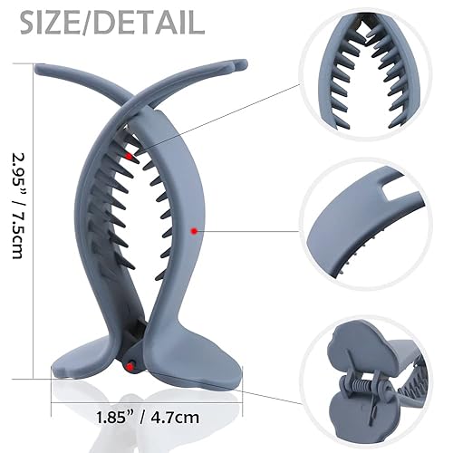 Miniatura 2 de Paquete de 4 herramientas para trenzar el cabello de moño, clip de cola de caballo para tocado femenino, moldeador de moño, kit de cola de caballo,