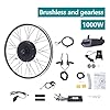 KannBeki Electric Bicycle Conversion Kit,48V 1000W 26" e-Bike Conversion kit Rear Hub Motor with Wheel, Rear Wheel Powerful Motor E-Bike Conversion Kit,Dual Mode Controller #5