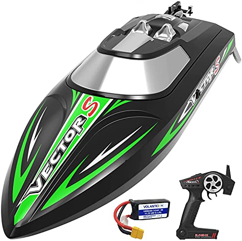 image for VOLANTEXRC 2pcs RC Boat Shafts, 2pcs RC Watercraft Propellers for RC B