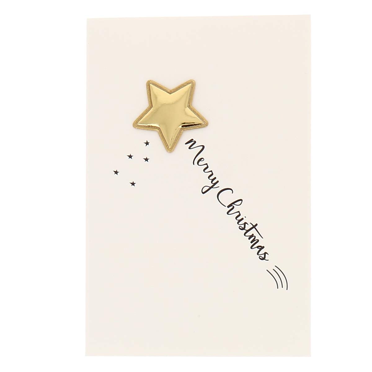 Hallmark Weihnachtskarte Für Freunde – Modernes Stern-Fizz Design, 16x16 Cm, Mit Rotem Umschlag