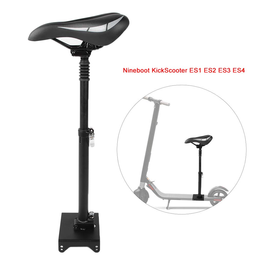 Siège de Selle réglable pour Trottinette Nineboot ES1 ES2 ES3 ES4, Accessoires de Scooter électrique Confortables avec Coussin en Mousse Souple, pièce de Rechange réglable en
