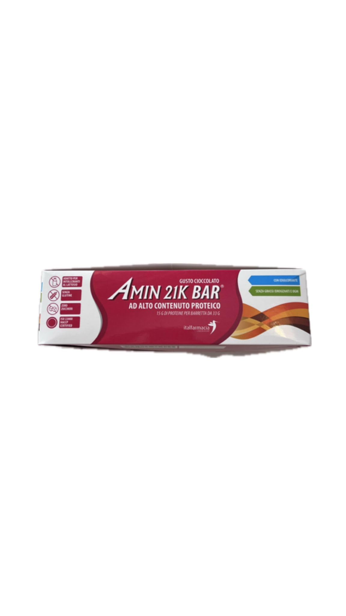 AMIN 21K BAR CIOCCOLATO 20 BARRETTE DA 33G