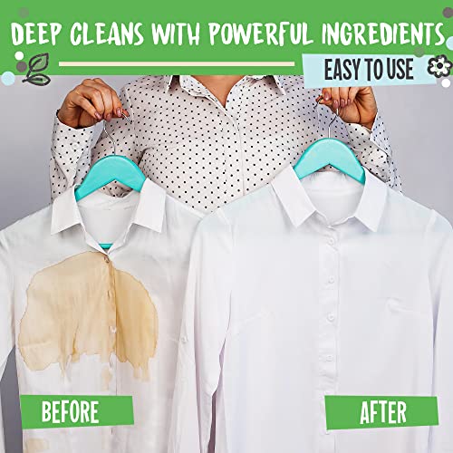 Unscented Laundry Detergent Sheets - 40 Eco Laundry Sheets Detergent For Up To 80 Loads - Zero Plastic Packaging, Washing Detergent Sheets - Fragrance-Free Laundry Sheets & Travel Laundry Detergent #TOP1
