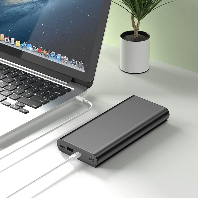 Miniatura 3 de SunJack Banco de energía portátil de 25,600 mAh  100 W - Cargador de computadora portátil USB-C PD de alta capacidad con carga rápida QC3.0, carga