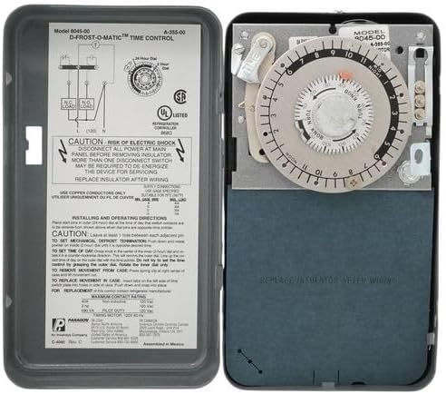 Replacement for 8045-00 120V Electric Heat Defrost Timer