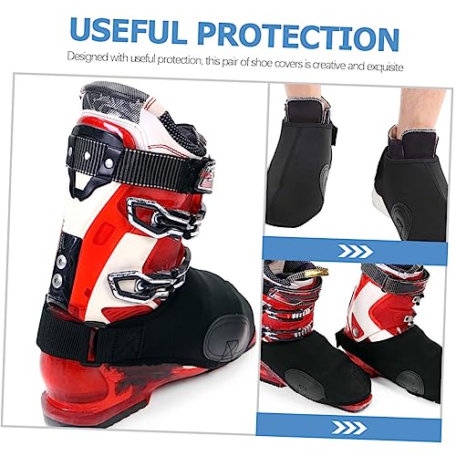 Par de Sobrebotas a Prueba de Viento para Botas de Esquí Unisex - Protectores de Calzado para Actividades al Aire Libre miniatura 2